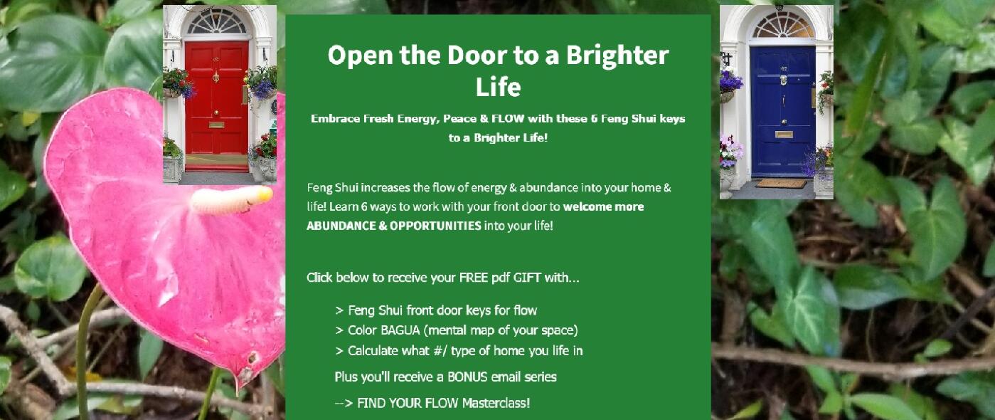 Open the door to a brighter life Free Gift | 6 tips + masterclass