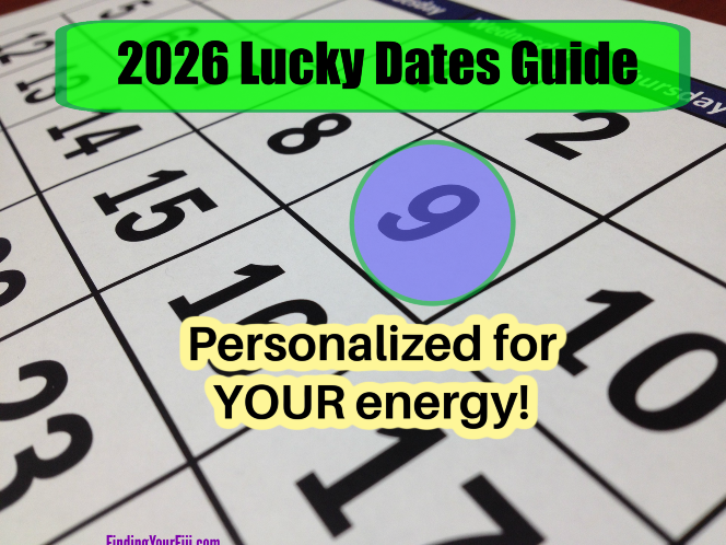2026 Personalized Lucky Dates Calendar