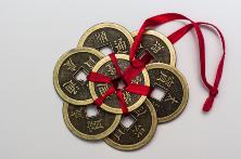 Feng Shui coins attract abundance into your life
